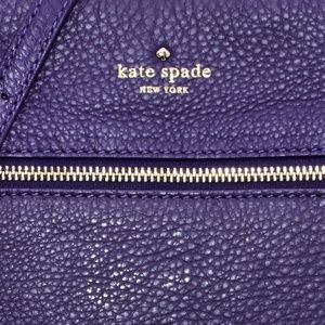 Kate Spade Dark Purple Hobo Purse